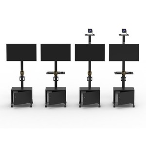 Carro de TV móvil giratorio de 360 grados para uso en almacén - Product Image 4