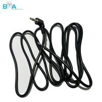 Câble AUX Mono TS Mâle à Angle Droit Personnalisé 90 Degrés 2,5 MM 3,5 MM Anti-Interférence pour Microphone, Casque et Voiture