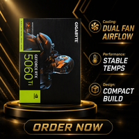 Kartu Grafis Gigabyte RTX 5060 8G Dual Fan HDMI DP Gaming GPU Kartu Tampilan Desktop