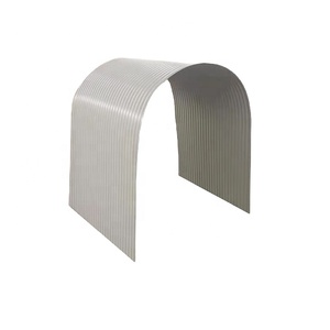 Cubiertas de cubierta de transportador de plástico reforzado, cubiertas a prueba de polvo para la protección de rodillos de cinta transportadora, fibra de vidrio económica - Product Image 1
