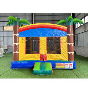 Château gonflable à air chaud multicolores, 0,55 PVC, pour bébés, enfants et adultes - Product Image 3