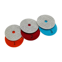 Disque de meulage pour meuleuse d'angle 4 pouces pour le polissage du granit, le chanfreinage des carreaux de céramique et le façonnage des bords, pour le marbre