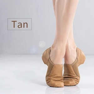 Zapatos <span class=keywords><strong>de</strong></span> Jazz <span class=keywords><strong>de</strong></span> cuero suave unisex, <span class=keywords><strong>zapatillas</strong></span> <span class=keywords><strong>de</strong></span> baile sin cordones <span class=keywords><strong>para</strong></span> gimnasia, baile, talla 27-44 <span class=keywords><strong>para</strong></span> mujeres y hombres - Product Image 5