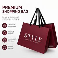 Sac en papier blanc personnalisé de luxe pour le commerce de détail avec impression de logo, taille personnalisée pour la promotion de la marque