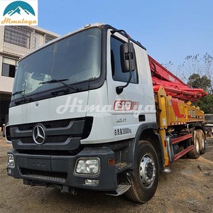 Camión Bomba de Hormigón Hidráulica Diésel Sany <span class=keywords><strong>Mercedes</strong></span>-<span class=keywords><strong>Benz</strong></span> Usado de 37m, Remanufacturado, Precio de Mini Bomba de Hormigón Sunny - Product Image 3