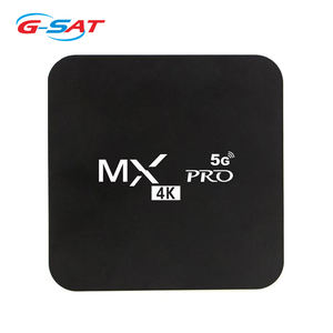 Mxq-Pro กล่องแอนดรอยด์ทีวี2.4/5G dual band Wi-Fi 4K เครื่องเล่นวิดีโอมีเดียออนไลน์ Quad Core Set Top กล่อง Android BT รวมอยู่ด้วย - Product Image 2