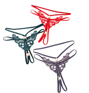 Biancheria intima da donna appassionata e interessante, calda e intricata, legata di perle e in stile, a taglio aperto e seducente - Product Image 6