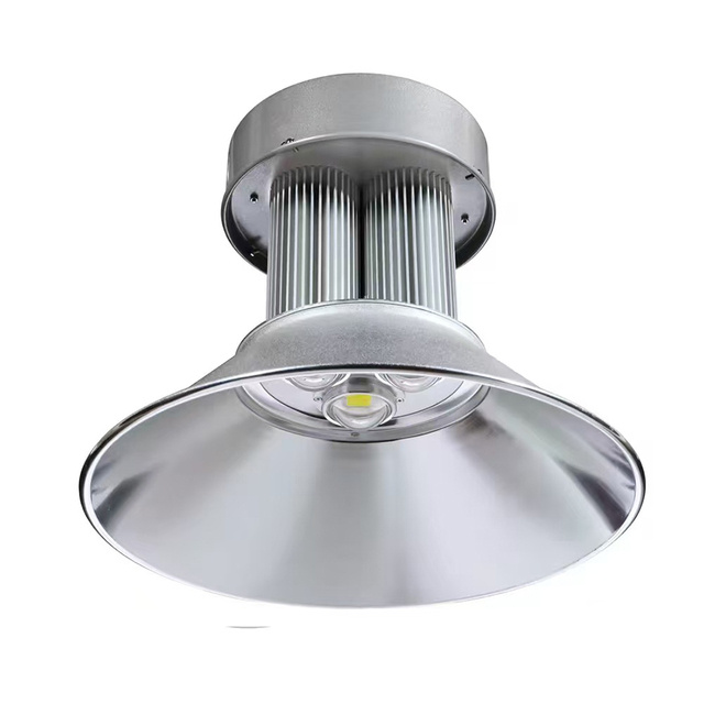 100W High Lumen Aluminum 5000K Low Price Industrial Warehouse for High Bay Light with Heat Dissipation Fan