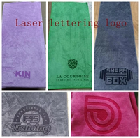 2023 vente chaude personnalisé ultra-doux séchage rapide absorbant micro serviette de sport sublimée randonnée natation basket-ball serviette cheveux serviette