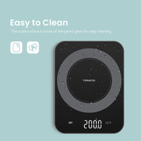 TRANSTEK Meilleur Logo Personnalisé Fitness Régime Bluetooth Smart Balance Numérique 5 kg Portable Eletronic Cuisine Balance De Poids Des Aliments