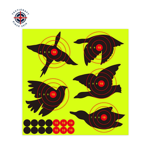 12 inch chụp mục tiêu Sticker săn bắn ngoài trời đào tạo Splatter Burst giấy phản ứng mục tiêu phụ kiện chiến thuật - Product Image 2