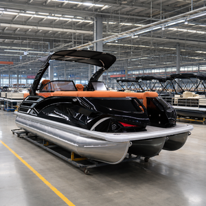 Opciones de Personalización: Bote Pontón de Aluminio de 22 pies con Consola y Asiento Reclinable para Paseos Familiares y Recreación de Fin de Semana - Product Image 6