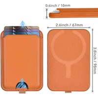 Portefeuille Minimaliste en Cuir avec Support pour iPhone 17 Pro, 15 ° -160 °   Support vidéo mains libres réglable gratuitement