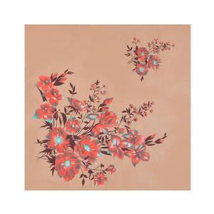 New Silk Scarf Women Square Ladies <strong>Shawls</strong> <strong>and</strong> <strong>Wraps</strong> Soft Floral Print Office Large Hair Neck Hijabs Foulard Neckerchief 90*90cm - Product Image 5