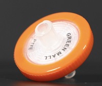 Filtesbio Factory Direct Shipment Packed 100PCS 0.45um Pore Size 25mm Disc Diameter Non-Sterile Hydrophobic PTFE Syringe Filters