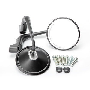 Repuestos para Motocicletas de Fabricantes, Espejo Lateral Redondeado de Aleación de Aluminio, Espejos Retrovisores Universales CNC Retro Clásicos - Product Image 6