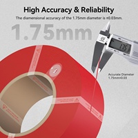 Filamen PLA Basic 1.75MM 1kg/gulung Biodegradable RFID untuk Pencetakan Cerdas 3D untuk Printer 3D FDM Cepat