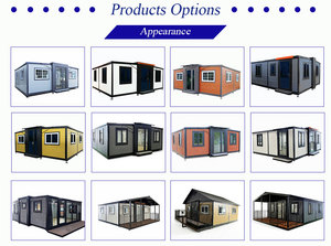 <span class=keywords><strong>Maison</strong></span> préfabriquée modulaire extensible à deux ailes, deux chambres, 20 pieds, en conteneur - Product Image 4