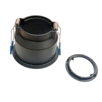 Gu10 mr16 support de spot encastré accessoires d'éclairage boîtier réglable downlight gu10 montage de projecteur