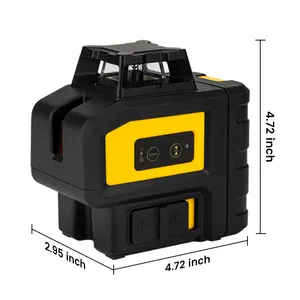 Zelfnivellerend Automatisch Roterend Laserniveau Voor Foto Opknoping Horizontale/Verticale Lijn Laser Magnetische Adapter