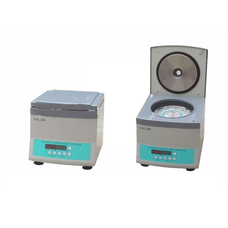 tgl-12b hoge snelheid micro hematocriet laboratorium centrifuge/bloed centrifuge( ce)