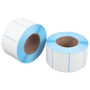 Self Adhesive Thermal Label Rolls 40x30mm Rectangular Paper Writable for <b>Logistics</b> <b>Packaging</b> Labels 800pcs per Roll - Product Image 2