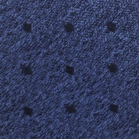 Cravates en soie à 7 plis pour hommes, nouvelle mode, personnalisées, tissées, brodées, géométriques, à pois bleus, accessoires de costume