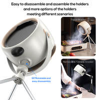 Hotte de cuisine portable à angle réglable Dopapod G10, 2000 mAh, hotte de table pour barbecue d'intérieur, hotte de cuisson pour fondue