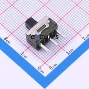MS13ANW03 Slide Switch Through hole Component (THT) Switch Single Pole Double Throw Rectangle Pin Header Through Hole - Product Image 1