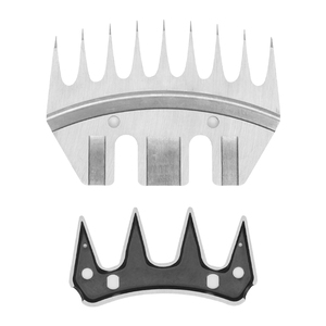 Lama per Tosatrice Elettrica a 9 Denti per Pecore e Capre, Pettine Dritto per Tosatura Lana - Product Image 3
