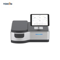 Spectrophotomètre UV-Vis de paillasse M601-X à lampe Xénon avec écran LCD, spectromètre à double faisceau pour l'analyse de la qualité de l'eau en laboratoire