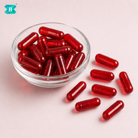 HPMC coquilles de capsules végétariennes hypromellose à base de plantes sans OGM faible teneur en eau stable pour les API