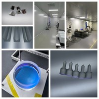 Tige de guidage de lumière en verre de quartz clair avec revêtement antireflet, tige optique pour instruments laser et optiques, diamètre 8 mm, transmission de 97,5 %