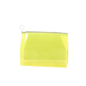 Sac à fermeture éclair en PVC holographique transparent, sac de voyage portable pour ranger les cosmétiques, personnalisable avec impression de logo en couleur - Product Image 6