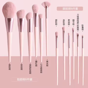 2026 Bestseller Super Weiches Make-up Pinsel Set für Gesicht, Lidschatten, Puder, Foundation, Concealer - Beauty-Tools - Product Image 4