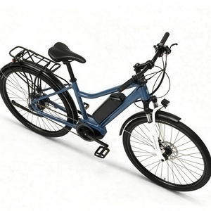 Vélo électrique de banlieue ECity Bike 28 pouces avec batterie, <span class=keywords><strong>Shimano</strong></span> <span class=keywords><strong>NEXUS</strong></span> <span class=keywords><strong>7</strong></span> vitesses, moteur Bafang 250W, frein hydraulique, classique - Product Image 3