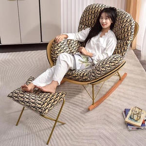 Chaise de canapé de siège unique de luxe haut de gamme SFY-19 noir Beige élégant concepteur unique véritable chaise d'escargot chaise longue - Product Image 6