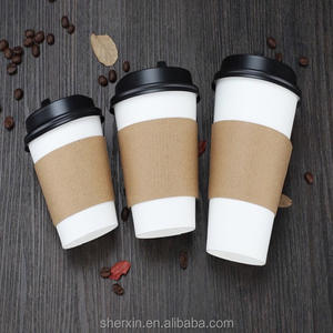 ผู้ผลิตปลอกหุ้มแก้วกาแฟกระดาษคราฟท์แบบใช้แล้วทิ้ง พิมพ์ลายตามสั่ง - Product Image 4