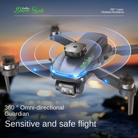 Nuevo cuadricóptero de flujo óptico sin escobillas S118 UAV transfronterizo para fotografía aérea HD Evitación de obstáculos Control remoto Airbus