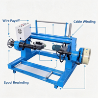Pour la ligne de production de câbles machine de gain de poudre magnétique alimentation et enroulement bobine de câble gain horizontal