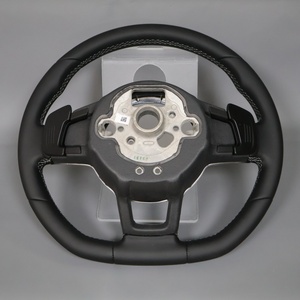 Volante Personalizado Línea <span class=keywords><strong>R</strong></span> para Volkswagen <span class=keywords><strong>Golf</strong></span> MK3 MK4 MK6 MK7 5R Tiguan Jetta Amarok Atlas - Product Image 6
