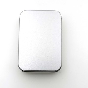 Metal Gift Box EVA Inlay Tin Box For Keychain
