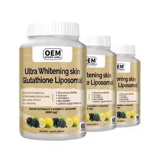 Capsules de blanchiment de la peau 500mg Glutathion Vitamine <span class=keywords><strong>a</strong></span> E Collagène Pilules blanchissantes à base de plantes Inde - Product Image 2