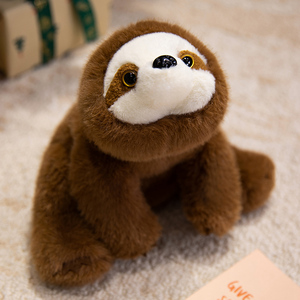 35Cm Zacht Dier Capibara Luiaard Wasbeer Panda Paard Knuffel Dieren Speelgoed Gesimuleerd Schattige Pluche Knuffels Voor Kinderen - Product Image 3