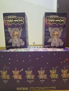 Sleepless Grumpipi Insomnia Runaway Baby vinilo felpa caja ciega juego de moda figura colgante niña Regalo de Cumpleaños adornos - Product Image 6