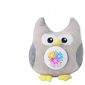 ของเล่นตุ๊กตาขนนุ่มน่ารักยอดนิยมขายส่ง พร้อมโคมไฟโปรเจคเตอร์ลายดวงดาว - Product Image 1
