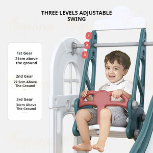 Toboggan multifonctionnel pour enfants, jeu d'intérieur, maison de jeu pour bébé, balançoire de <span class=keywords><strong>parc</strong></span>, <span class=keywords><strong>parc</strong></span> intérieur pour enfants, décorations pour la maison, toboggans - Product Image 5