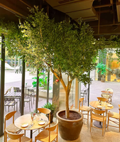 Olivier Olivier Grand Arbre Artificiel Moderne et Réaliste pour la Décoration Intérieure et Extérieure des Restaurants Hôtels Olivier