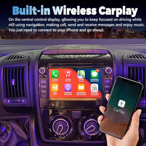 Pour Fiat Ducato Peugeot Boxer <span class=keywords><strong>Citroen</strong></span> <span class=keywords><strong>Jumper</strong></span> 2 2006-2016 Autoradio Android Écran Carplay Lecteur Vidéo Stéréo GPS Navigation - Product Image 3