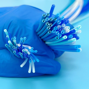 Tabung plastik tiga <span class=keywords><strong>lumen</strong></span> kustom medis tabung Multi-<span class=keywords><strong>lumen</strong></span> PEBAX ERCP ekstrusi sekali pakai - Product Image 3